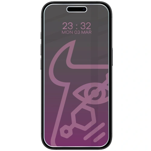 Odporne na zarysowania szkło hybrydowe Bizon Glass Mule Shadow z oznaczeniem 6H.