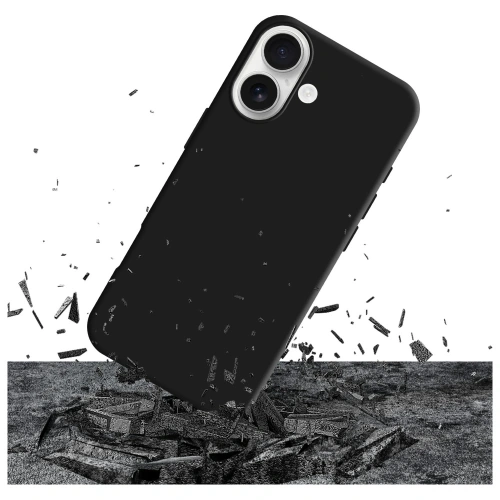 Widok etui 3MK Matt Case Pro z boku, ukazujący wycięcia na porty.