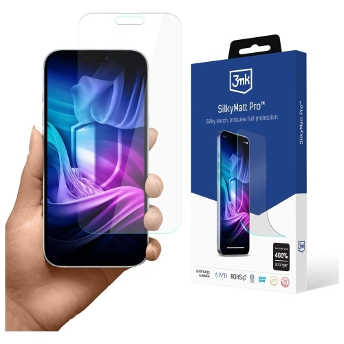 Folia matowa 3MK Silky Matt Pro na Apple iPhone 17, idealna do ochrony ekranu