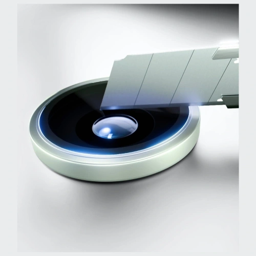 Ochrona na obiektyw 3MK HARDY zamontowana na iPhone 17 Pro, prezentująca elegancki wygląd.