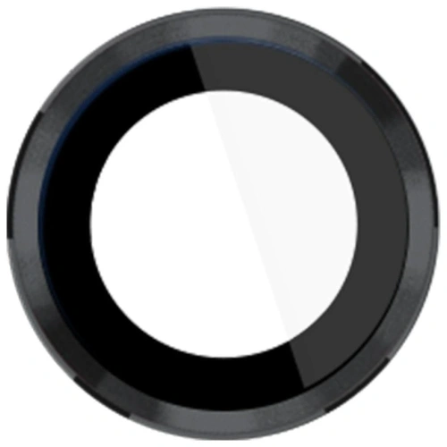 Zestaw do aplikacji szkła hartowanego na obiektyw, pokazujący akcesoria w komplecie.