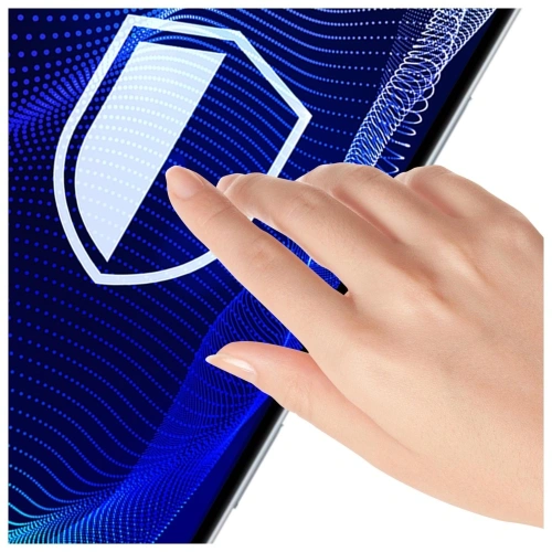 Aplikacja szkła hybrydowego 3MK na Apple iPhone Air