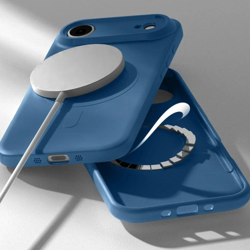 Hybrydowe etui z funkcją MagSafe, zapewniające ochronę i elegancki wygląd telefonu.