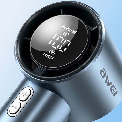 AWEI F38 MINI handheld fan 3600mAh blue
