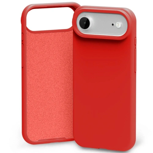 Etui Mercury Silicone w kolorze czarnym, idealnie dopasowane do Apple iPhone Air, wykonane z trwałego silikonu.