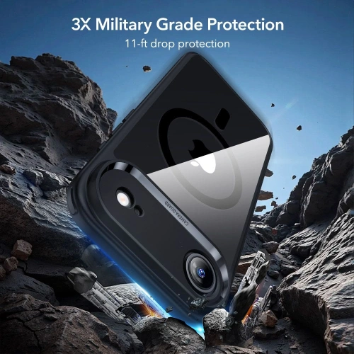 Etui ESR z systemem MagSafe, zapewniające łatwe mocowanie akcesoriów