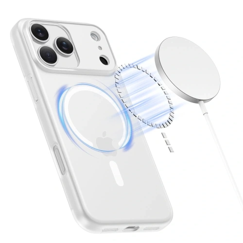 Hybrydowe etui Tech-Protect z funkcją MagSafe, zapewniające dodatkową ochronę.