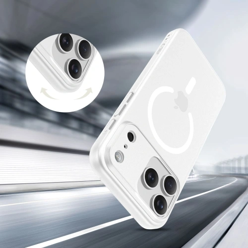 Opakowanie etui Tech-Protect Magslim MagSafe z informacjami o produkcie.