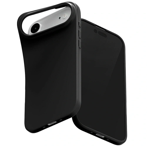 Etui Mercury Soft w kolorze czarnym, wykonane z TPU, idealnie dopasowane do Apple iPhone Air.