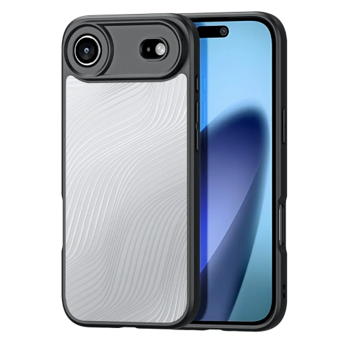 Etui Dux Ducis Aimo w czarnym kolorze, idealne do Apple iPhone Air.