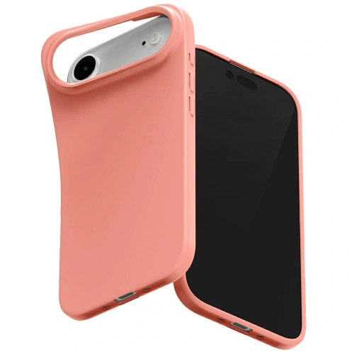 Etui Mercury Soft w kolorze różowym, idealnie dopasowane do Apple iPhone Air, wykonane z elastycznego materiału TPU.