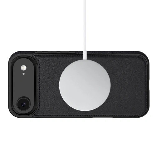 Etui Tech-protect Wallet MagSafe na tle minimalistycznym, podkreślające jego elegancki design.