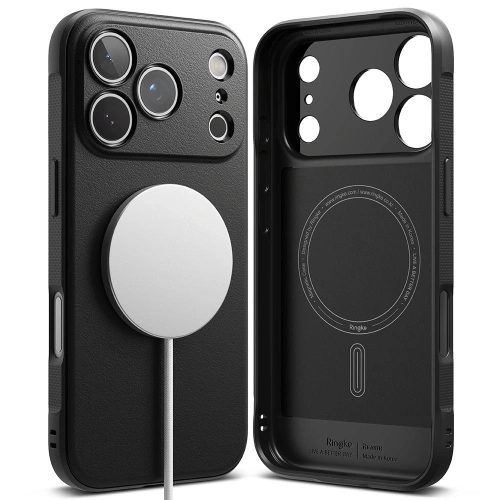 Zbliżenie na etui Ringke Onyx, pokazujące teksturę materiału TPU.