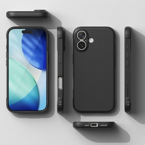 Etui Ringke Onyx w użyciu, chroniące Apple iPhone 17 przed uszkodzeniami.