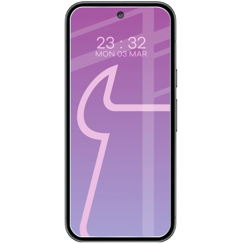 Szkło hybrydowe Bizon Glass Mule z bliska, pokazujące odporność na zarysowania 7H.