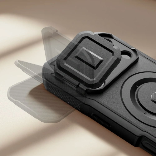 Detale etui Tech-Protect Kevlar, ukazujące precyzyjne wycięcia na porty