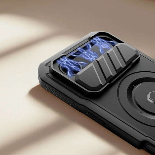 Etui Tech-Protect Kevlar MagSafe na stole, obok akcesoriów Apple