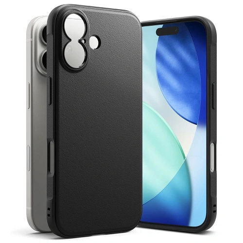 Etui Ringke Onyx w kolorze czarnym, idealne do Apple iPhone 17.