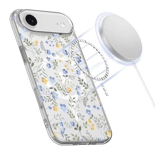 Etui Tech-Protect Flexair na tle białego biurka, ukazujące jego elastyczny materiał TPU