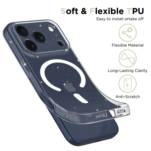 Etui Tech-Protect FlexAir zamontowane na Apple iPhone 17 Pro Max w codziennym użytku