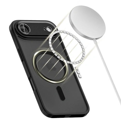 Etui MagSafe Tech-Protect zamontowane na Apple iPhone Air, prezentujące nowoczesny design.