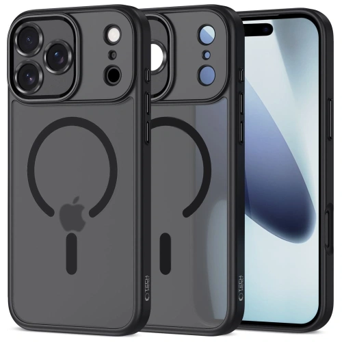 Etui Tech-Protect MagCam MagSafe do Apple iPhone 17 Pro Max w kolorze matte black