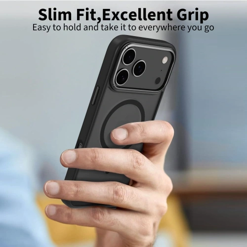 Zbliżenie na etui Tech-Protect MagEdge, pokazujące detale i wycięcia na porty.