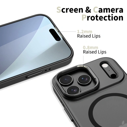 Widok etui Tech-Protect na tle minimalistycznym, podkreślający jego elegancki design.