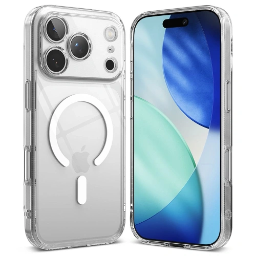 Hybrydowe etui Ringke Fusion z widocznymi detalami iPhone 17 Pro