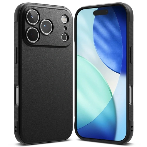 Zbliżenie na etui Ringke Onyx, ukazujące materiał TPU i detale wykończenia.