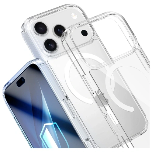Zbliżenie na etui 3MK Armor MagCase, ukazujące detale i wycięcia na porty.