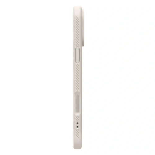 Etui Spigen Liquid Air zamontowane na iPhone 17 Pro Max, prezentujące elegancki wygląd