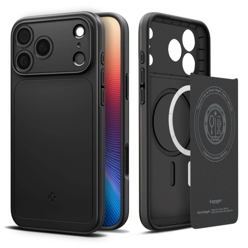 Etui Spigen Thin Fit MagSafe do iPhone 17 Pro Max w kolorze czarnym