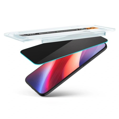 Zestaw szkła prywatyzującego Spigen, idealny dla os&oacute;b ceniących prywatność