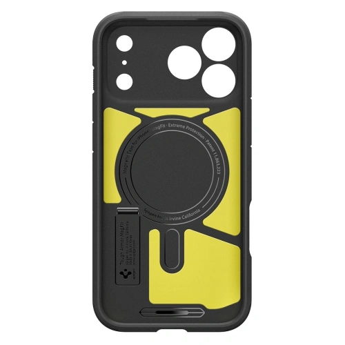 Etui Spigen z funkcją Camera Control Protect, zabezpieczające aparat