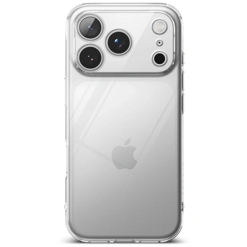 Etui Ringke Air zamontowane na Apple iPhone 17 Pro Max, prezentujące jego elegancki wygląd.