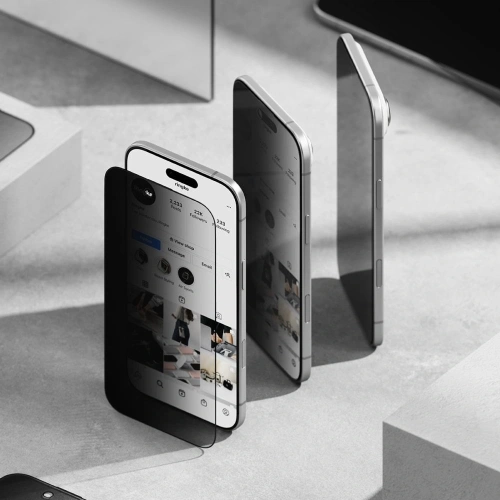 Szkło prywatyzujące Ringke z wysoką odpornością na zarysowania 9H.