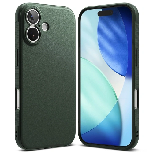 Zbliżenie na hybrydowy materiał etui Ringke Onyx, oferujące trwałość i styl.