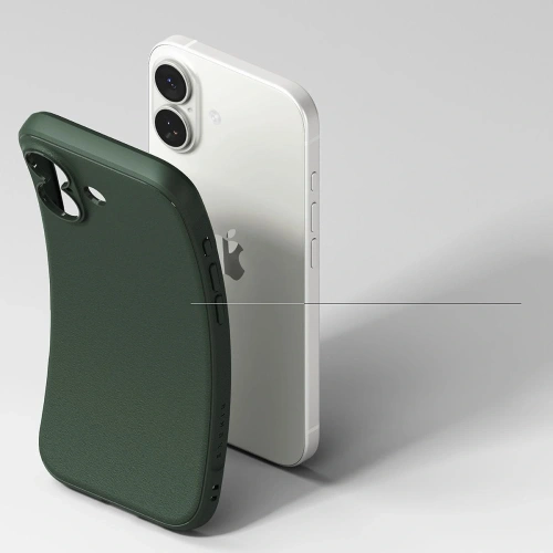 Widok z boku etui Ringke Onyx, prezentujący smukły design.