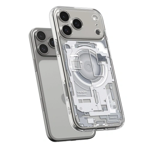 Detale etui Spigen Ultra Hybrid Mag, w tym system MagSafe.