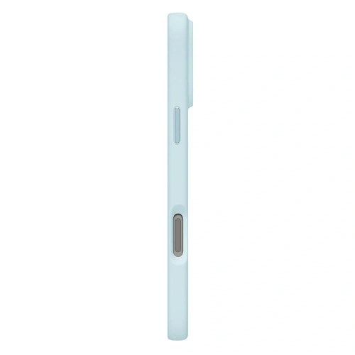 Widok etui Spigen z boku, pokazujący jego smukły profil i elegancki design.