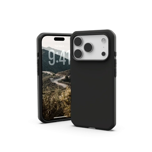 Etui UAG Urban Armor Gear Civilian LT w kolorze czarnym, idealnie dopasowane do Apple iPhone 17 Pro z funkcją MagSafe.