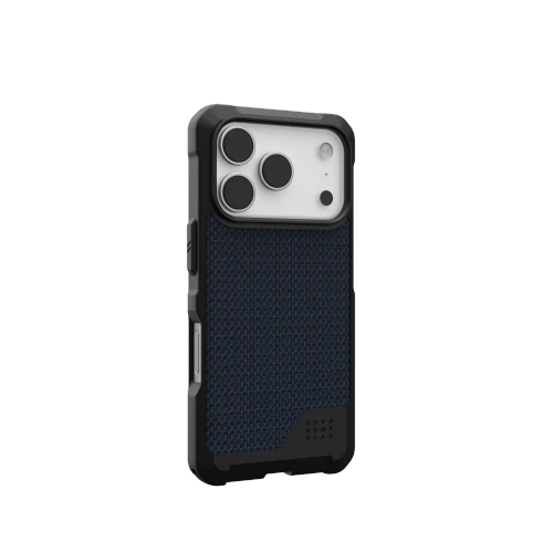 Hybrydowe etui UAG z kevlaru, zapewniające ochronę i styl dla Apple iPhone 17 Pro.