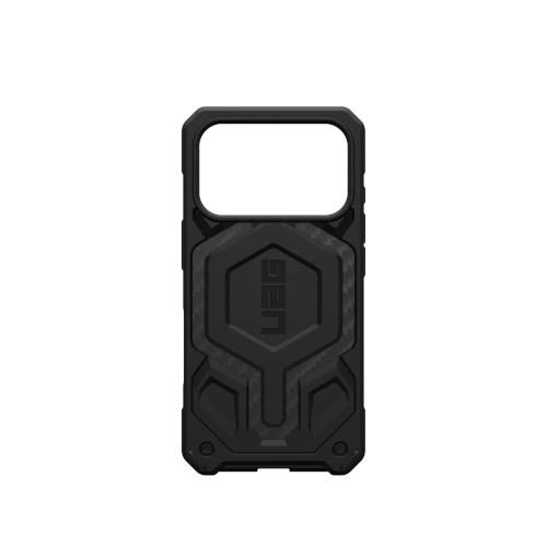 Etui UAG Monarch Pro z funkcją MagSafe, prezentujące nowoczesny design i ochronę.