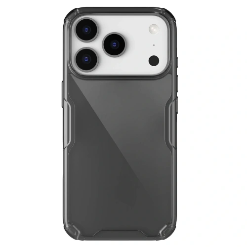 Etui Nillkin Nature TPU Pro w półprzezroczystym kolorze, idealne dla Apple iPhone 17 Pro.