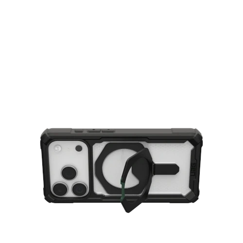 Hybrydowe etui z podstawką, zapewniające ochronę i wygodę użytkowania.