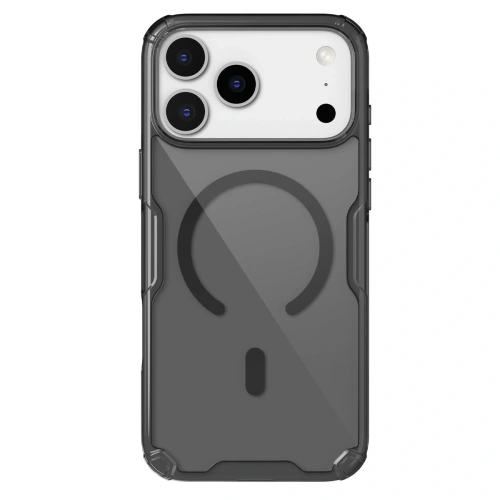Etui Nillkin Nature TPU Pro Magnetic MagSafe w półprzezroczystym kolorze na Apple iPhone 17 Pro Max