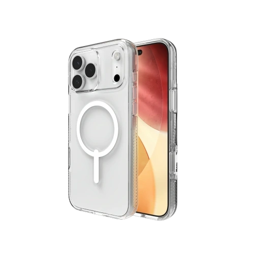 Etui ZAGG Crystal Palace Snap w przezroczystym kolorze, idealnie dopasowane do Apple iPhone 17 Pro Max.