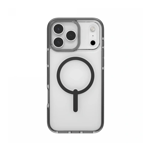 Zbliżenie na hybrydowy materiał etui ZAGG z technologią MagSafe.