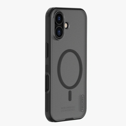 Zbliżenie na hybrydowy materiał etui Nillkin Super Frosted Shield Pro